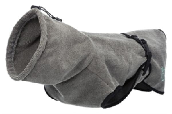 Bademantel Frottee Grau 40 cm Trixie